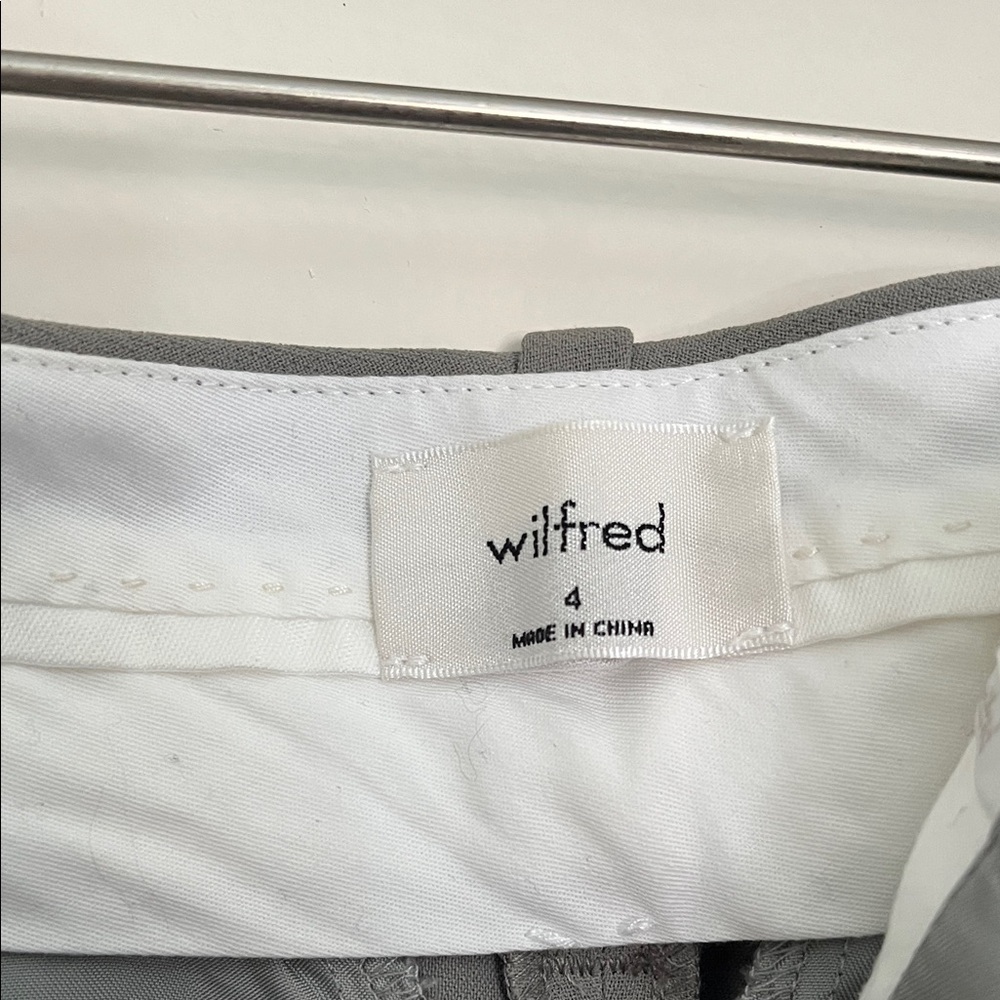 Wilfred Gray Straight Leg Pants - Picture 3 of 3